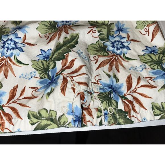 Janie & Jack BABY TROPICAL FLORAL ROMPER One Piece Tropical Floral 3-6 months - Picture 3 of 5